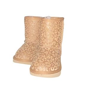 T classic II Glitter Leopard Ugg boots